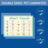 LUGMAZU 2Pcs/Set Classroom Phonics Bulletin Board Sets for Kindergarten, Kids Learning Posters & Wall Charts