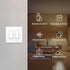 2-Gang HS200-2, 2.4GHz Kasa Smart Switch Single Pole,Neutral Wire Required, Wi-Fi Light Switch Compatible with Alexa