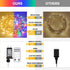 33ft 100 JMEXSUSS LED Color Changing String Lights Plug in, Warm White & Multicolor Christmas Tree Lights Indoor