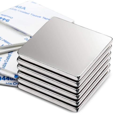 DIYMAG Powerful Neodymium Square Magnets, 1.16 inch x 1.16 inch x 1/8 inch, Pack of 6 Strong Permanent Rare Earth
