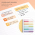 Erin Condren 8.5" X 11" Wildflowers Spiral Bound Coiled Notebook - 160 Lined Pages, 80 Lb Thick Paper, Stickers Included