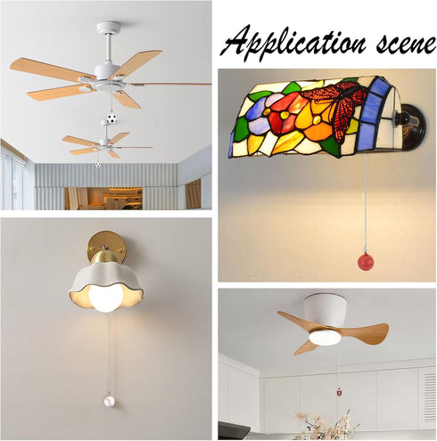 4 Pack 14inch Set BENECREAT Sports Ceiling Fan Pull Chain Basketball Soccer Baseball Rugby Ornaments Pendant Light Pull