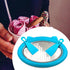 predolo Blue Ice Cream Maker for Homemade Rolled Desserts & Gelato