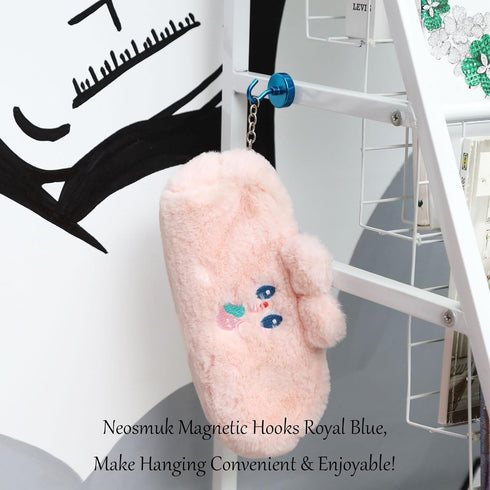 Neosmuk Heavy Duty Magnetic Hooks, Strong Magnet with Hook for Fridge, Neodymium Extra Strength Industrial Hooks for