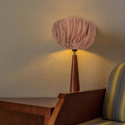 10.24X10.24 Inch Cabilock Removable Washable Burlap Lampshade Cover Cloth Lamp Shade Cover Topper Soft Light Diffuser