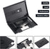 Tatuo 2 Pack Thumb Drive Business Card Holder, Stainless Steel Portable Name Card Case for Men & Women