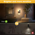 2 Pack Dimmable 0-100LM 3000K L LOHAS LED Night Lights Plug Into Wall, Night Light with Dusk-to-Dawn Sensor, Decorative