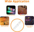 HUAREW 500 3mm 5mm Pcs Clear LED Light - & Emitting diode led kit for Science Project Experiment(Multicolor)