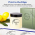 Avery Glossy Clear Round Labels, 2" Diameter, 300 Labels, Print-to-The-Edge, Laser/Inkjet Printable