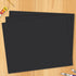 School Smart Black Railroad Poster Board Paper, 22 x 28 Inches, 6-Ply, Pack of 25