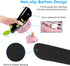 iCasso Large Pink Mouse Pad, 4in1 XXL Desk Mat with Wrist Rest and Coaster Set for Home Office