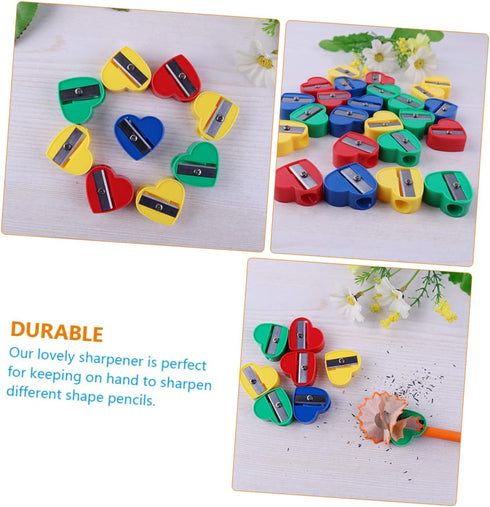 STOBOK 160pcs Pencil Sharpeners Manual Bulk School Supplies, Mini Reusable for Classroom
