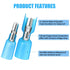 200PCS Heat Shrink Bullet Connectors Kit, Automotive Female & Male Terminals, Insulated Waterproof Crimp Connectors