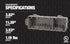 Southwire MSBMMT6G 6-Gang Multi-Mount Electrical Box, Heavy Duty with Adjustable Depth, Gray, 42lb Screws Included