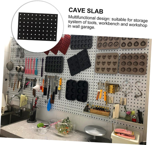 Sturdy Pegboard Wall Organizer - Ideal Tool Board for Garage and Workshop Storage