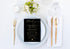 4x6 Your Main Event Prints Prefilled Thank You Place Cards for Weddings & Bridal Showers - Elegant Gratitude Cards