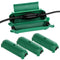 Restmo 4 Pack Compact Outdoor Extension Cord Cover, IP44 Waterproof Box for Protecting Outdoor Plugs and Electrical