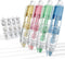 Four Candies 4PCS Refillable Retractable White Out Correction Tape, Colorful Mini Aesthetic Pen Shaped Quick Dry Easy