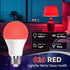 625nm Bulbs 3W, 100% Bulbs A19 40W Bulb 6-Pack Neporal Red Light for Sleep Blue Light Blocking Light for Melatonin