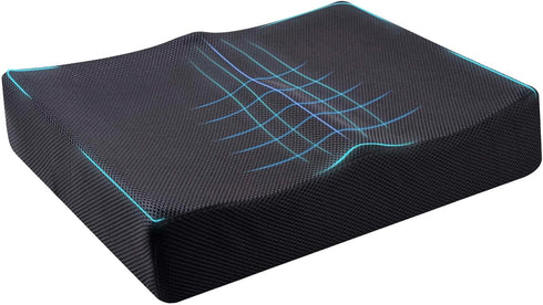Yuwe Extra Large Seat Cushion - Memory Foam Seat Cushion, Office Chair Cushion,