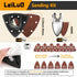 158 LEILUO Pcs Multitool Blade Kits Cutting and Sandpaper Oscillating Tool Accessories Universal Oscillating Saw Blades