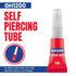 12 Grams Super Glue All Purpose with Anti Clog Cap, Cyanoacrylate Glue for Plastics, DIY Craft