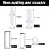 Jetec 85 Pieces Repair Plantation Shutters Tool Set Plantation Shutter Louvers Staples Shutter Replacement Repair Pins for Windows Tools Supplies