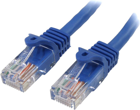 STARTECH.COM 1 FT Blue SNAGLESS CAT5E UTP Patch Cable