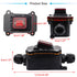 IP67 Waterproof Inline Cord Switch, 16A/250V 20A/125V AC DPST, 4Pin On Off Toggle Switch with Red Light Rocker