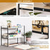 YGYQZ Wood Office Desk Shelf Organizer - Cute Dresser Top Storage Rack for Women, Men, and Kids