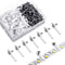 Mudder 300 Pieces Strip Light Mounting Brackets, LED Strips Lights Clips, One