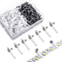 Mudder 300 Pieces Strip Light Mounting Brackets, LED Strips Lights Clips, One