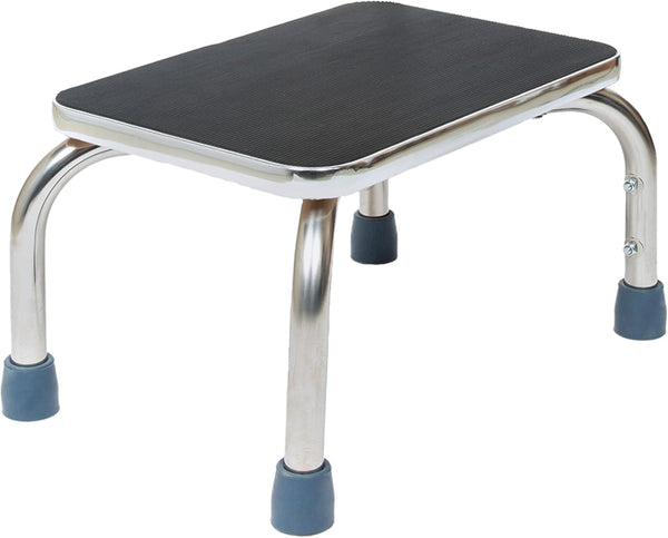BodyMed Multipurpose Step Stool, Non-Slip Rubber Feet for Adults and Seniors, Designed for Home and Clinics