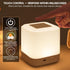 LIPKAHH Dimmable Touch Lamp for Nightstand,Speech Control Bedside Lamp Touch Control for Bedrooms,Smart Rechargeable