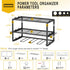 1 Pack 3 4 Spacecare Power Tool Organizer- Power Drill Tool Holder- Heavy Duty Tool Shelf & Layers Tool Rack Cordless