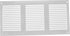 Vent Systems 12'' x 6'' Inch White Air Vent Cover, Metal Air Return Grill with Pest Guard Screen for Home Improvement