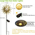 TAKE ME Sun Solar Lights Outdoor Waterproof Metal Garden Stakes for Patio Yard Walkway LawnPatio Mothers Gifts Mom Wife