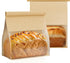 FireKylin Bakery Bags with Tin Tie Tab Lock 8.6"x4.3"x 11.0" Bread Bags