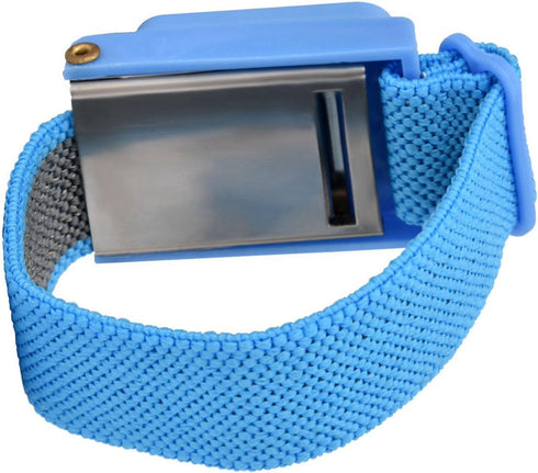 Sonew Anti Static Wrist Straps, Cordless ESD Discharge Cable Band, Blue