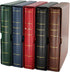 MUDOR 4 Ring Classic Binder, Empty Albums Stockbook for Stamps, Documents, Coins, Bank Notes Classic Binder (Red)