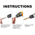 19PCS Premium Hex Drill Bit Set, Titanium Drill Bits Set, High Speed Steel Hex Shank for Wood