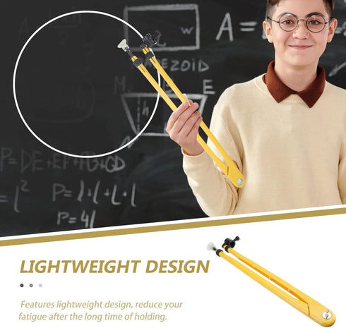 Teaching Compass, Plastic Whiteboard Compass for Drawing Math Geometry on Teacher Aids
