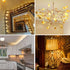 TAIYALOO G4 Bulb 12 Pack: Crystal Clear Halogen Light Bulb for Under Cabinet and Landscape Lighting, 2700K Warm White.