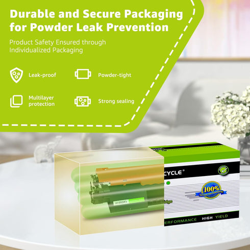 greencycle High Yield CRG051H Toner Replacement for Canon 051H Black Toner Cartridge for ImageCLASS Printers