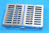 GERMAN STAINLESS DENTAL INSTRUMENTS AUTOCLAVE STERILIZATION CASSETTE for 10 INSTRUMENTS, 7.25" X 5" X 0.75"