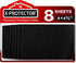 X-PROTECTOR Felt Furniture Pads, 8 PCS Heavy Duty Black 6” x 4 3/8” Sheets, Cut to Size Floor Protectors