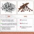 Blulu 100Pcs 1/4"-20 304 Doors(1/4"-20 1) Hurricane Shutter Bolts, Sidewalk Screws Bolts Truss Head Shutter Screws