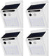 TORCHSTAR Outdoor LED Solar Powered Motion Sensor Light, IP65 Waterproof Cordless Outdoor