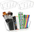 plaCredgai 2 Pcs Marker Organizer, Scalloped Acrylic Pencil Holder Clear Marker Holder with
