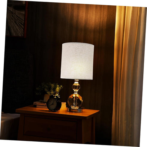 Bulbs DOITOOL Linen Lamp Shade Replacement for Light Cover for Floor and Desk Lamps Easy Install Warm Atmosphere